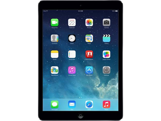 Apple iPad Air FE991LL/A 1GB Memory 9.7" 2048 x 1536 Space Gray - AT&T-WWAN (Unlocked for All Carriers) iOS 7 Space Gray