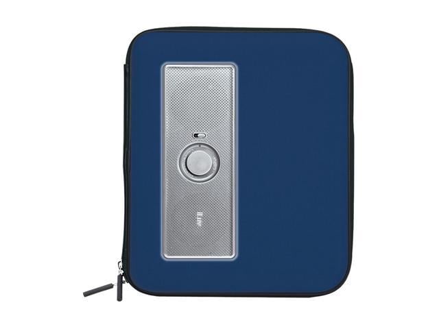 iLuv MusicPac iSP230BLU Portable Stereo Speaker Case for Samsung GALAXY Tab series Blue