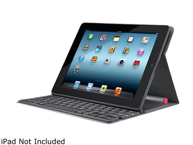 Logitech Solar Powered Bluetooth Keyboard Folio for iPad 2 and iPad (3rd/4th generation) (920-003907)
