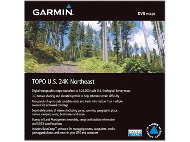 GARMIN TOPO U.S. 24K Northeast DVD