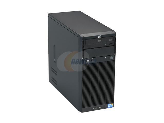 Hp Proliant Ml110 G6 Tower Server System Intel Xeon X3450 2 66 Ghz 4gb 2x2gb Ddr3 001 Newegg Com
