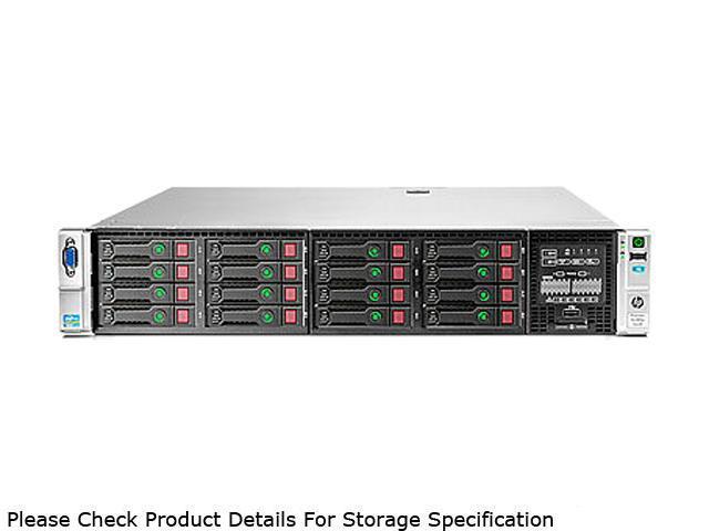 HP ProLiant DL380p Gen8 Rack Server System Intel Xeon E5-2609 2.4GHz 4C/4T 8GB (1x8GB) DDR3 No Hard Drive 670857-S01