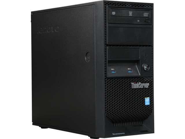 Lenovo ThinkServer TS140 Tower Server System Intel Core i3-4150 3.5 GHz 8GB DDR3 70A40083UX