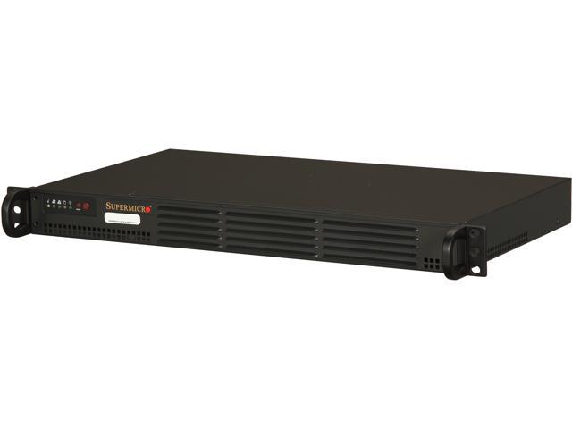 SUPERMICRO SYS-5017P-TLN4F 1U Rackmount Server System Intel QM77 DDR3 1866 / 1600 / 1333