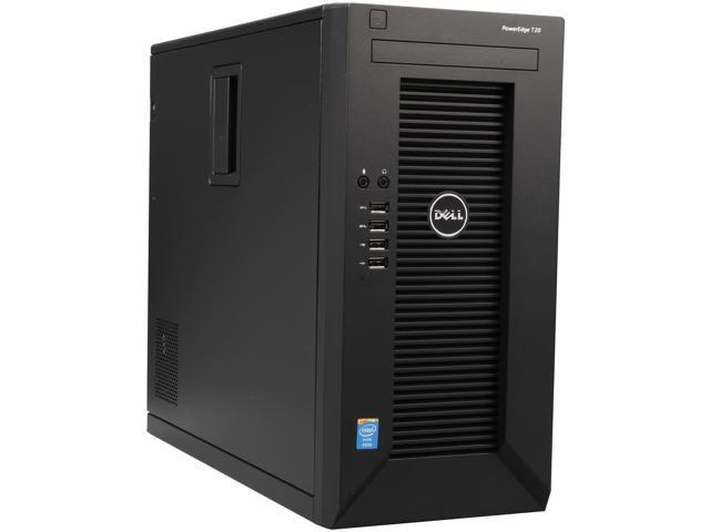Dell PowerEdge T20 Mini-tower Server System Intel Xeon E3-1225, 4GB Memory, 1TB HDD