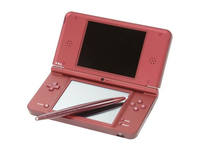 Nintendo DSi XL Launch Edition Handheld System - Burgundy w/ Case & Charger