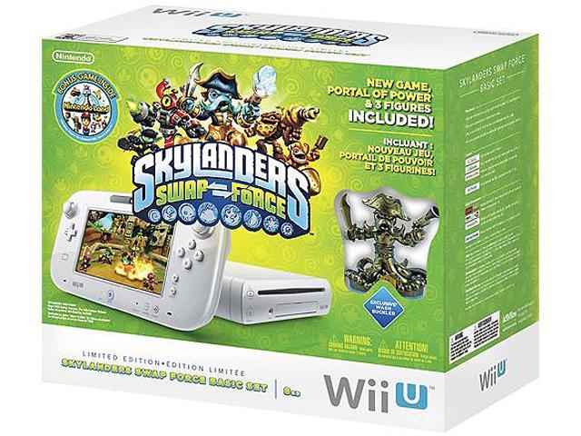 Nintendo Wii U Skylanders Swap Force Set White