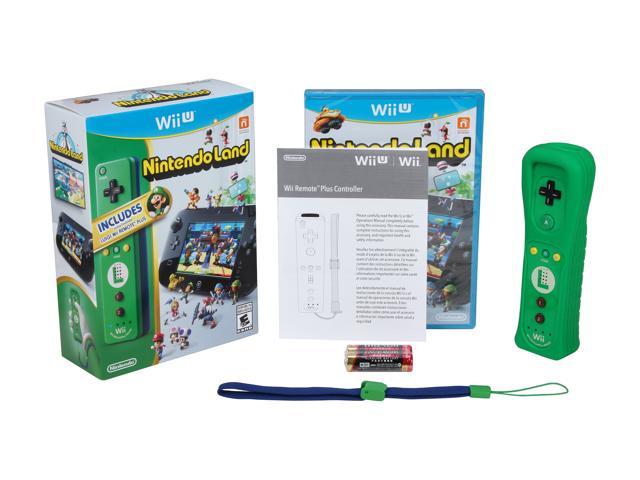 Nintendo Land with Luigi Wii Remote Plus Nintendo Wii U Luigi Wii Remote  Plus w/Wii U Nintendo L - Best Buy