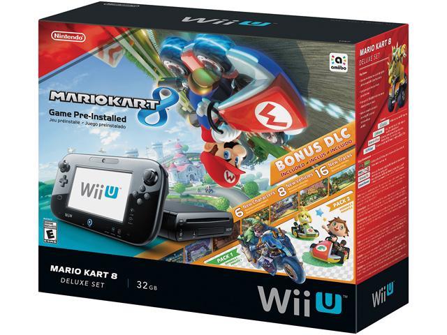 Nintendo Mario Kart 8 Wii U 32GB Deluxe Edition Black