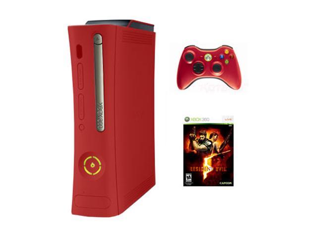 Praten tegen zuur opleiding Microsoft XBOX 360 Elite Limited Edition Red w/Resident Evil 5 Pack In 120  GB Hard Drive - Newegg.com