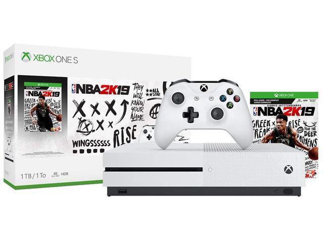 Groene bonen bedenken gesloten Xbox One S 1TB Console - NBA 2K19 Bundle - Newegg.com