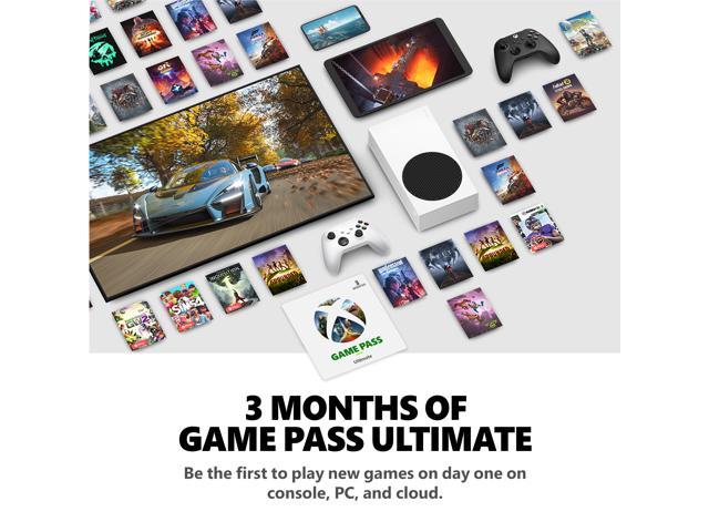 Xbox Series S + 3 Months Game Pass Ultimate Starter Bundle - Newegg.com