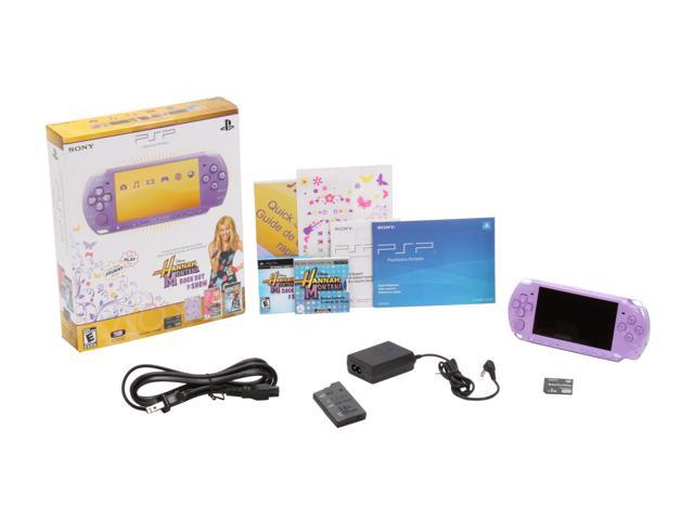  PlayStation Portable Limited Edition Hannah Montana  Entertainment Pack - Lilac : Video Games