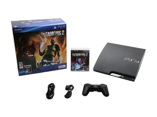  PS3 320GB inFamous 2 bundle : Video Games