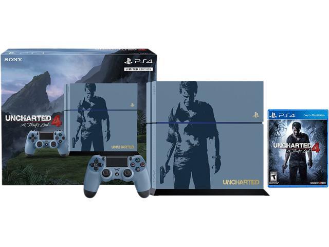 PlayStation 4  Console - Uncharted 4 Limited Edition 500GB Bundle