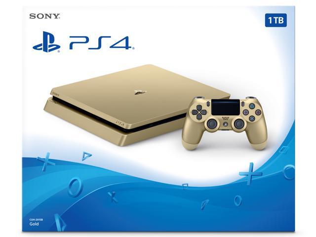 PlayStation 4 Console (Gold) PS4 Systems -