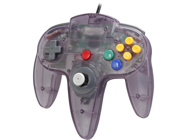 nintendo 64 purple controller