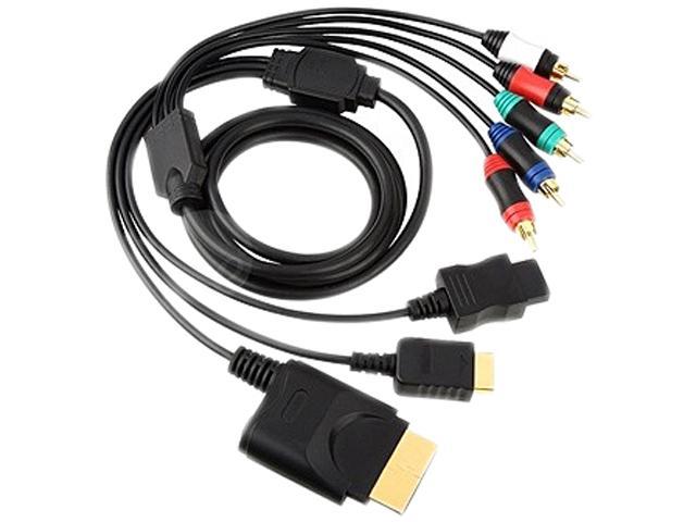 INSTEN Component AV Cable for Wii Sony PS3 PS2+HDMI Cable