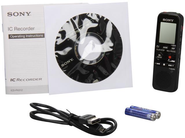 SONY ICD-PX312 Digital Voice Recorder - Newegg.ca