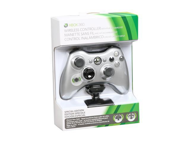 Xbox 360 Wireless Controller w/Transforming D-Pad and Play and