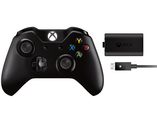 Microsoft Xbox One Wireless Controller with Play & Charge Kit