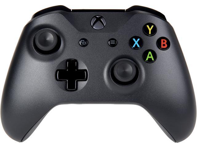 Microsoft Xbox Wireless Controller Black Newegg Com