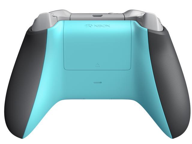 xbox controller blue and grey