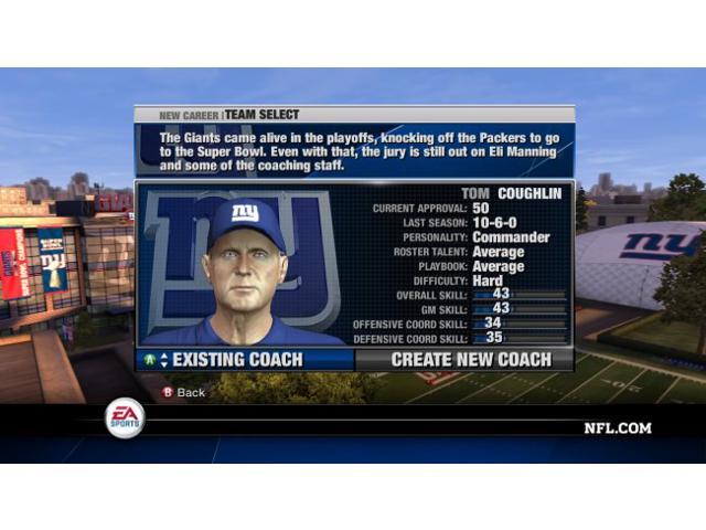 NFL Head Coach 09