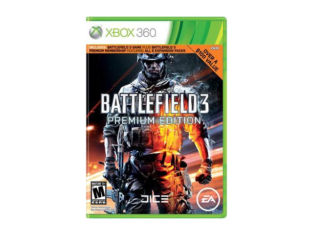 verstoring Uitbeelding een beetje Battlefield 3 Premium Edition Xbox 360 Game - Newegg.com