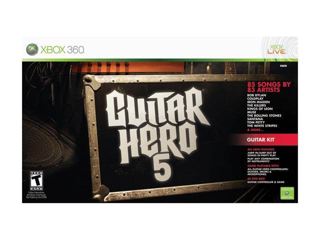Guitar Hero 5 Guitar Kit Xbox 360 Game