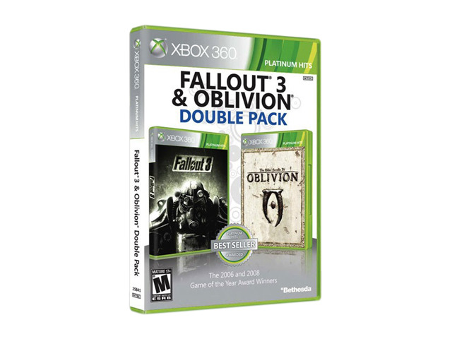 Pack Spécial Fallout 3 & Oblivion - Xbox 360 Version PAL FR, Très Bon état