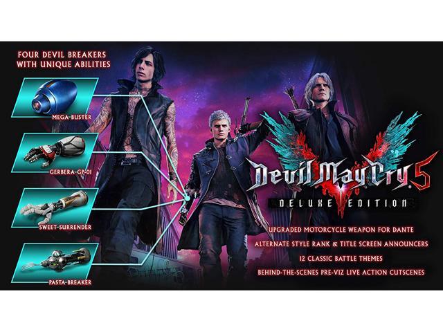 Detalhados bónus da Digital Deluxe Edition de Devil May Cry 5