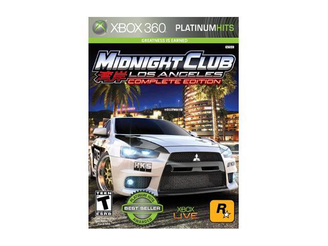 Midnight Club: Los Angeles Complete Edtion Xbox 360 Game 
