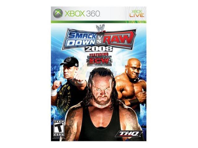 Wwe Smackdown Vs Raw 08 Xbox 360 Game Newegg Com