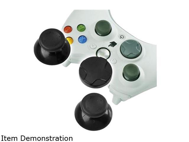 INSTEN Controller Thumb Joysticks w/ D-Pad For Microsoft Xbox 360 / Xbox 360 Slim - Black