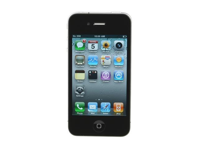 Apple iPhone 4 Black 3G 16GB GSM Smart Phone for AT&T Only with Retina Display / HD Video Recording / Face Time (MC318LLA)
