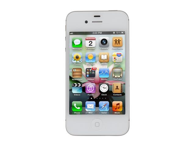 Apple iPhone 4S 64GB White 3G Cell Phone w/ 8 MP Camera / A5 Processor For AT&T (MD271LL/A)