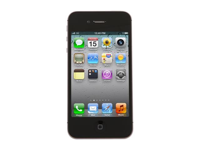 Apple iPhone 4S 16GB MC918LL/A Cell Phone w/ 8 MP Camera / A5 Processor For AT&T (MC918LL/A) 3.5" Black 16GB