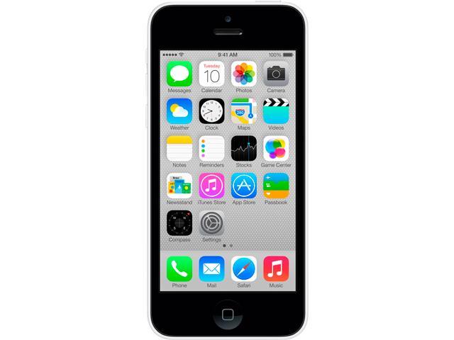 Apple iPhone 5C GSM / HSPA / LTE Unlocked Cell Phone 4.0" White 16GB 1GB RAM