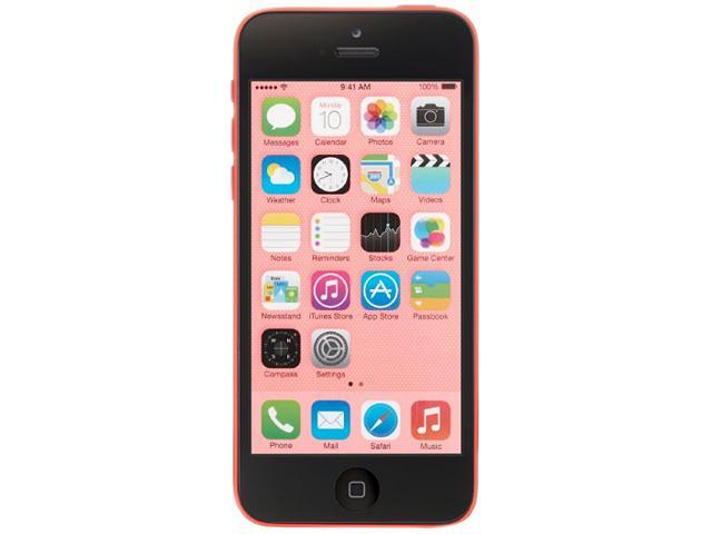 Refurbished: Apple iPhone 5C Pink LTE 16GB Cell Phone, AT&T, B Grade ...