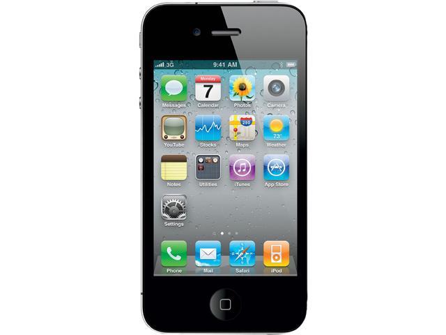 Apple iPhone 4 8GB AT&T Locked Cell Phone 3.5" Black 8GB