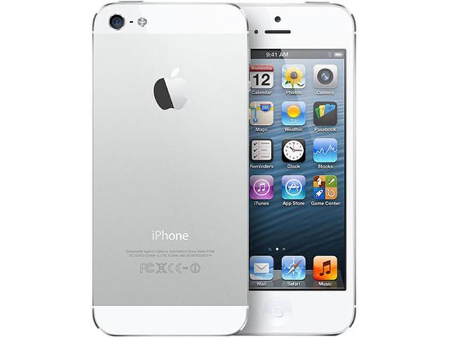 Apple iPhone 5 White Dual-Core 1.3GHz 16GB Unlocked Cell Phone – Grade B