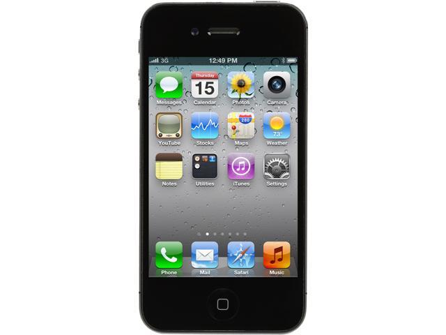 Open Box: Apple iPhone 4 MC676LL/A Black Verizon 16GB CDMA Smartphone ...