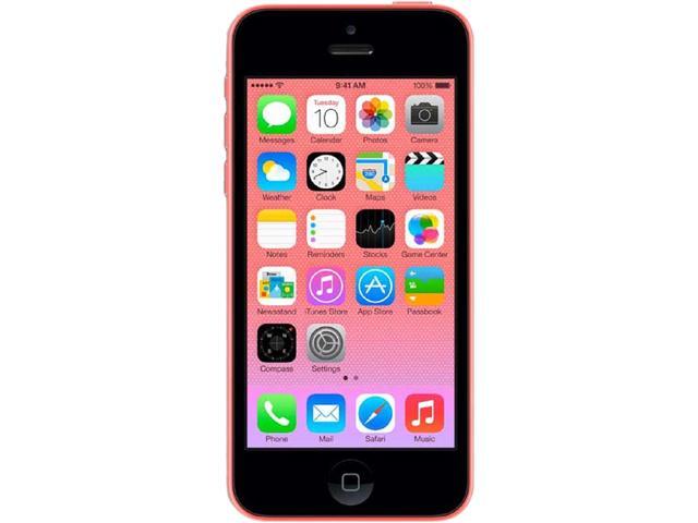 Apple iPhone 5C 4G LTE 8GB Factory Unlocked GSM Phone Certified Refurbished 4.0" Pink 8GB 1GB RAM