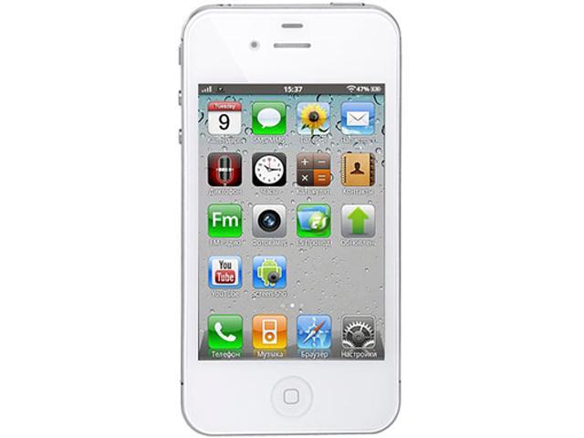 Apple iPhone 4 MD440LL/A White 8GB Verizon Locked Cell Phone