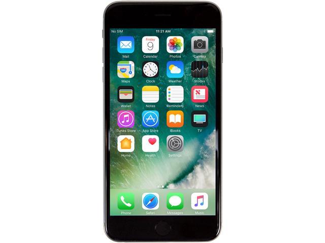 Apple iPhone 6 Plus A1522 NGAU2LL/A 4G LTE Cell Phone 5.5" Space Gray 64GB 1GB RAM