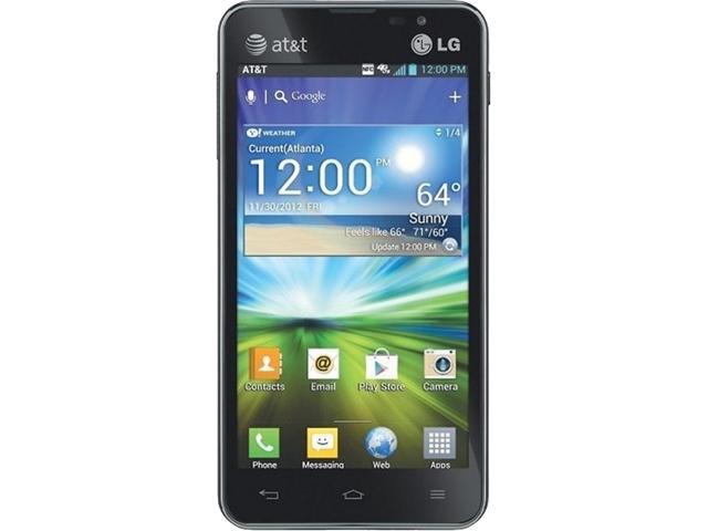 LG Escape P870 Unlocked GSM Android 4.0 Cell Phone 4.3" Black 4 GB, 1 GB RAM