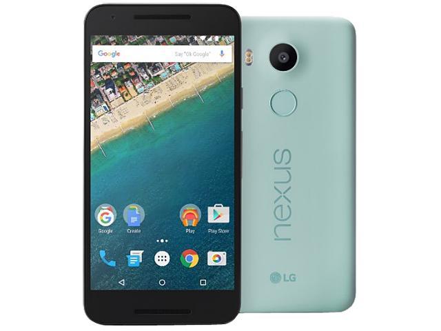 LG Nexus 5X Unlocked Smart Phone, 5.2" Ice Color, 16GB Storage 2GB RAM, US Warranty