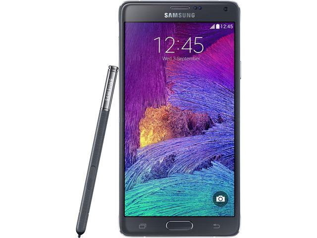 Samsung Galaxy Note 4 N910A 4G LTE AT&T Unlocked GSM Phone 5.7" Black 32GB 3GB RAM