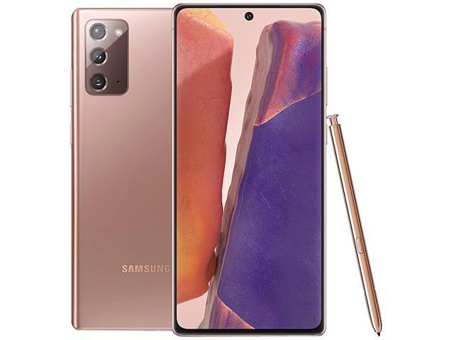 Samsung Galaxy Note 20 5G Factory Unlocked Android Cell Phone | US Version | 128GB of Storage | Mobile Gaming Smartphone | Long-Lasting Battery | Mystic Bronze
